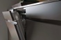 The integrated handle continues in the dishwasher panel.
